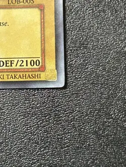 Dark Magician LOB-005 1st Edition Asian English LP - Image 5