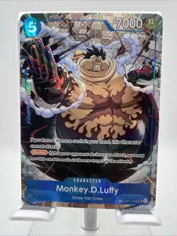 Monkey.D.Luffy OP11-058 Carrying On His Will OP13 Treasure Rare TR One Piece TCG - Image 1