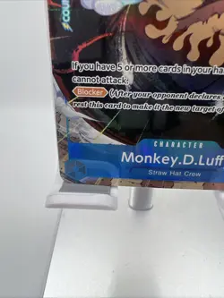 Monkey.D.Luffy OP11-058 Carrying On His Will OP13 Treasure Rare TR One Piece TCG - Image 3