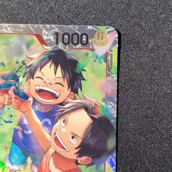 One Piece CCG- Ace & Sabo & Luffy - Carrying On His Will (OP13) SR NM OP13-007 - Image 4