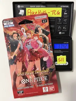 (HEAVY)🔥One Piece Heroines Edition EB 03 Sleeved Booster Pack (Factory Sealed) - Image 1