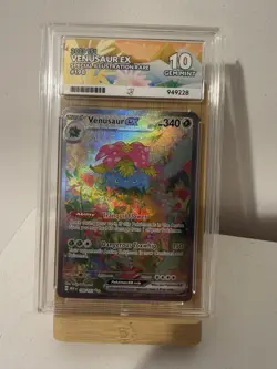 Pokemon TCG Venusaur EX Scarlet & Violet 151 Card 198/165 Sir Ace 10 - Image 1