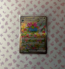 Pokemon TCG Venusaur EX Card 198/165 SV Sir Scarlet & Violet 151 Clean NM/M - Image 2