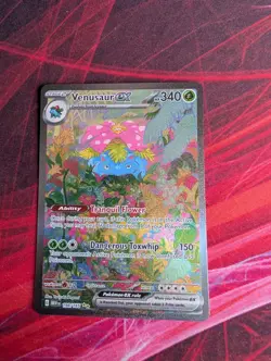 Pokemon TCG Venusaur EX Card 198/165 SV Sir Scarlet & Violet 151 - Image 1