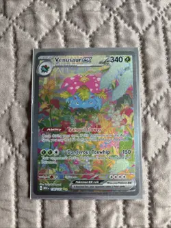 Pokemon TCG Venusaur EX Card 198/165 SV Sir Scarlet & Violet 151 Clean NM/M - Image 1