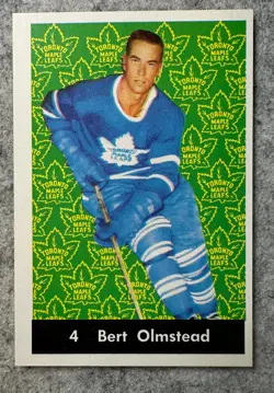 1961-62 Bert Olmstead Parkhurst #4 Toronto Maple Leafs - Image 1
