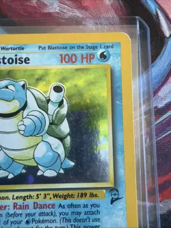 Pokemon TCG Base Set 2 Blastoise Holo Rare Card 2/130 - Image 3