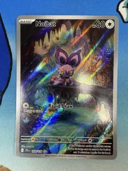 Noibat 169/159 IR Journey Together Alt Art 2025 Pokemon Card - Image 1