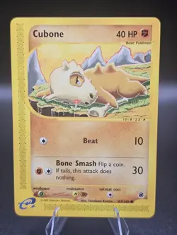 Cubone Expedition Base Set 103/165 Regular Common Card NM Condition - Image 1