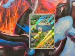 Pokemon Snorlax 051 Sv: Scarlet & Violet 151 ETB Black Star Promo Card NM - Image 1