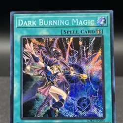 Dark Burning Magic LDK2-ENS05 Limited Edition Secret Rare Yugioh Card - Image 3