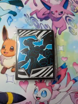 Pokemon Black Bolt Card Sleeves 65 Zekrom Brand New Sealed Mint - Image 1