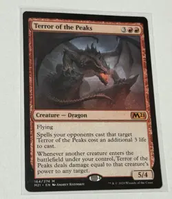 Terror of the Peaks (Core Set 2021) - NM Magic: The Gathering - Image 1