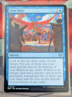 2026 MAGIC: THE GATHERING SECRETS OF STRIXHAVEN #0049 FLOW STATE - Image 1