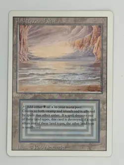 Underground Sea - Revised Edition - Magic The Gathering - MTG - NM Condition - Image 1