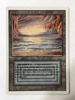 Original Magic: The Gathering – Revised Edition – Underground Sea (1994) - MTG - Image 1