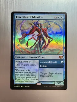 Emeritus Of Ideation - 45 - MTG: Secrets of Strixhaven - Mythic - FOIL - Image 1