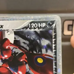 Pokemon Rockets Scizor Ex 101/109 Ex Team Rocket Returns Holo DAMAGED ink Rare - Image 5