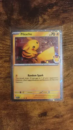Pokemon Day Pikachu Promo Stamped Holo 051/162 - Image 1