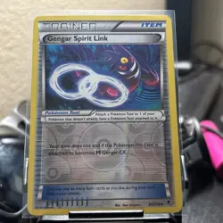 Pokemon TCG Gengar Spirit Link 95/119 XY Phantom Forces Reverse Holo Uncommon MP - Image 1