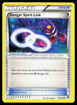 Gengar Spirit Link 95/119 Uncommon Phantom Forces Pokemon Card - Image 1