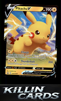 Pikachu V - SWSH061 SWSH061 Pokemon Promo SWSH: Sword & Shield Promo Cards Card - Image 1