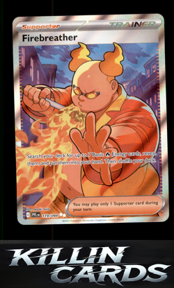 Firebreather - 119/094 119/094 Pokemon Ultra Rare ME02: Phantasmal Flames Card N - Image 1