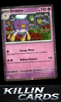 Drifblim - 006 006 Pokemon Promo ME: Mega Evolution Promo Card NM - Image 1
