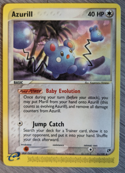 Pokemon Azurill 31/100 Sandstorm LP - Image 1