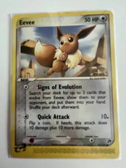 Eevee 63/100 Common Good Condition EX Sandstorm - Image 1