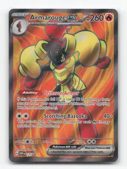 Pokemon TCG - Armarouge ex 125 Near Mint Holo Promo Scarlet & Violet Promo Holo - Image 1