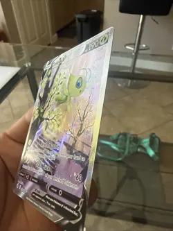 Pokemon TCG Celebi v 245/264 Fusion Strike Alternate Art Rare Holo Nm/M - Image 3