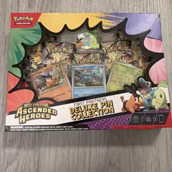 Pokemon Lot Ascended Heroes First Partners Deluxe Pin Collection&2 pack blister - Image 2