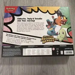 Pokemon Lot Ascended Heroes First Partners Deluxe Pin Collection&2 pack blister - Image 3