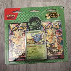 Pokemon Lot Ascended Heroes First Partners Deluxe Pin Collection&2 pack blister - Image 4
