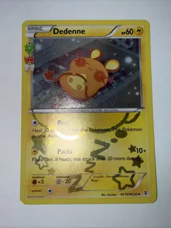 Pokemon Dedenne Generations Radiant Collection RC10-32 Holo Uncommon 60HP Eng - Image 1
