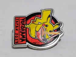 2023 POKEMON WORLD CHAMPIONSHIPS YOKOHAMA JAPAN SWAG LOT PIN COIN & PROGRAM - Image 3