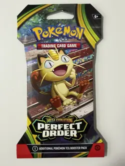 (VERY HEAVY)🔥 31.87g Pokemon Perfect Order Sleeved Booster Pack Factory Sealed✅ - Image 2