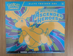 Pokemon TCG Mega Evolution Ascended Heroes Elite Trainer Box New Sealed ETB - Image 1