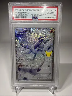 Pokemon Celebrations: Classic Collection: Reshiram• 113/114 PSA 10 - Image 1