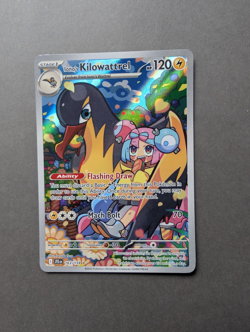 Pokemon TCG Iono's Kilowattrel 163/159 Illustration Rare Journey Together Englis - Image 1