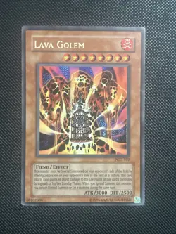 Yu-Gi-Oh! Lava Golem PGD-107 Secret Rare LP - Image 1