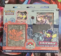 Pokemon Cards - 2022 London World's Championship Deck - Sebastian Lashmet - Image 1