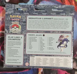 Pokemon Cards - 2022 London World's Championship Deck - Sebastian Lashmet - Image 2