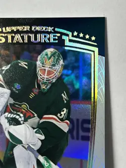 2024-25 Upper Deck Stature Jesper Wallstedt Rookie RC #/999 Wild - Image 4