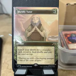 Worldly Tutor - Borderless - nonfoil - Avatar: The Last Airbender Eternal - MTG - Image 1
