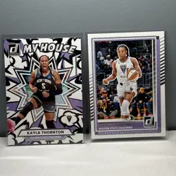 Panini WNBA Donruss Kayla Thornton Golden State Valkyries 2 Cards #3 #40 - Image 1