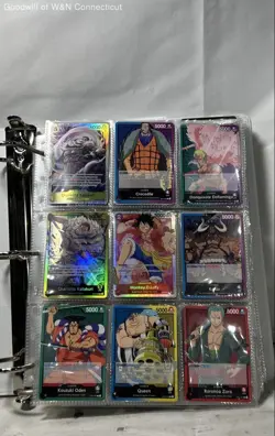 One Piece Card Game Lot Mixed Sets OP01-OP06 Binder 6 Lbs See Photos - Image 1