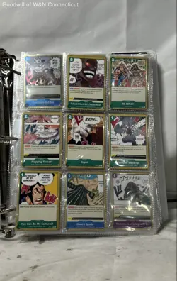 One Piece Card Game Lot Mixed Sets OP01-OP06 Binder 6 Lbs See Photos - Image 4