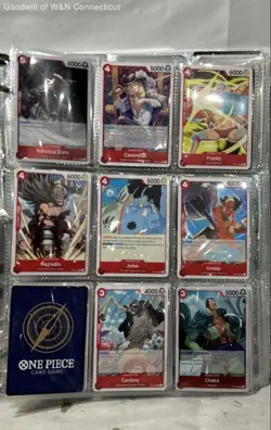 One Piece Card Game Lot Mixed Sets OP01-OP06 Binder 6 Lbs See Photos - Image 5